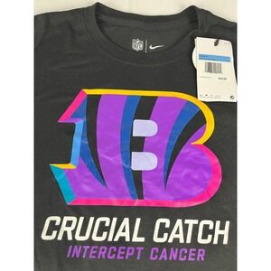 Womens Nike‎ NFL Cincinnati Bengals Crucial Catch T-Shirt Size M